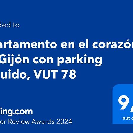 Apartamento En El Corazon De Gijon Con Parking Incluido, Vut 78 المظهر الخارجي الصورة