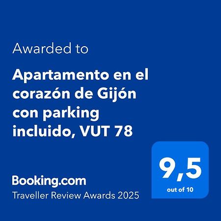 Apartamento En El Corazon De Gijon Con Parking Incluido, Vut 78 المظهر الخارجي الصورة