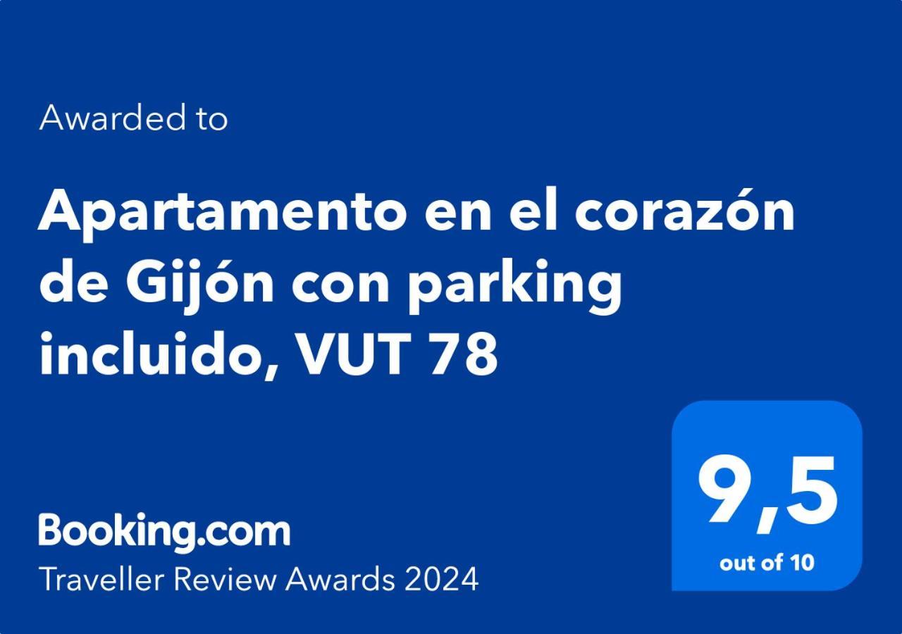 Apartamento En El Corazon De Gijon Con Parking Incluido, Vut 78 المظهر الخارجي الصورة